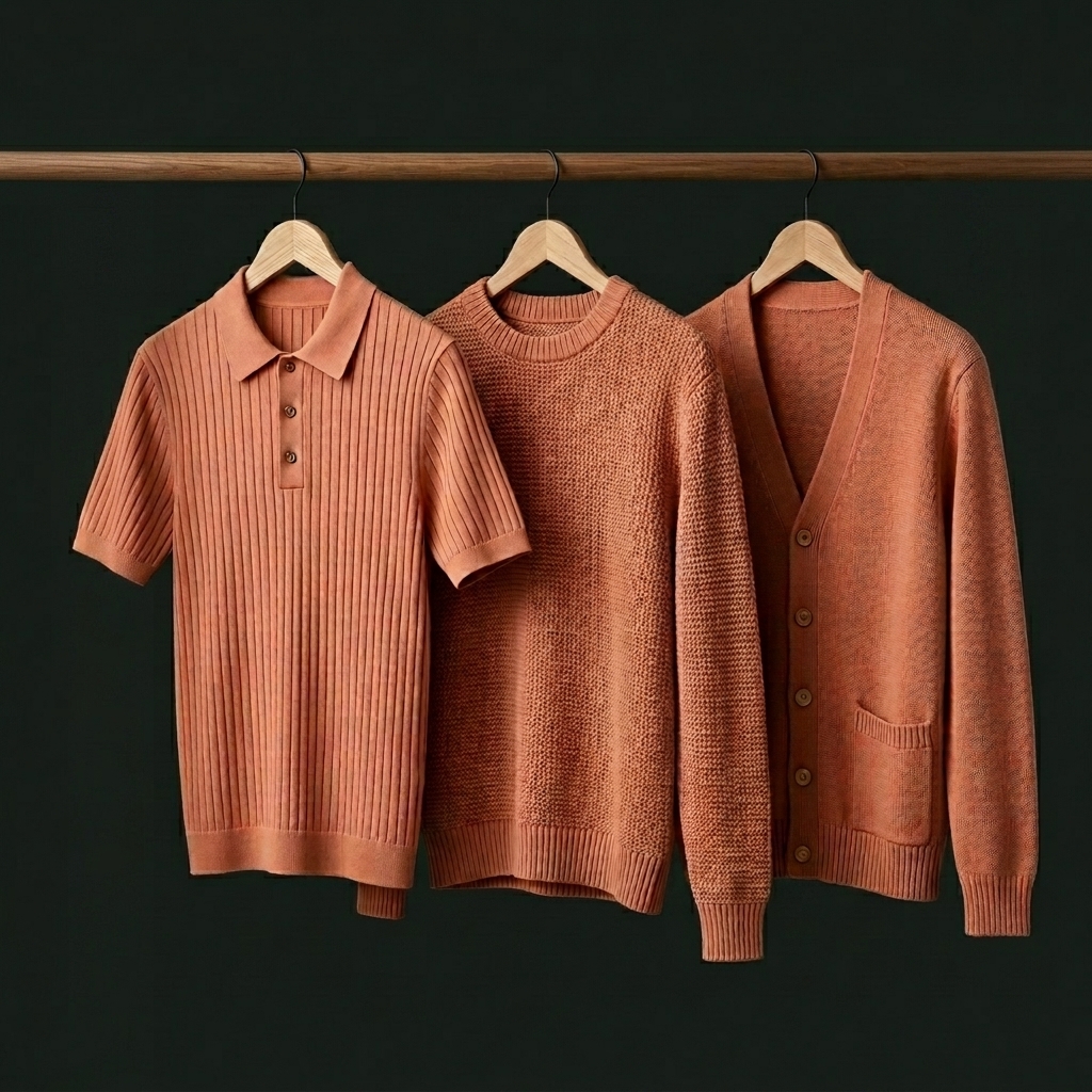 Flat knit apparel